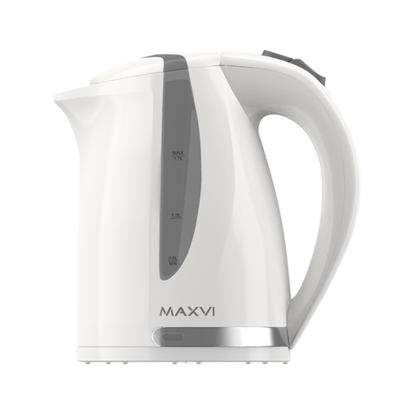 Купить Электрический чайник Maxvi KE1701P white-grey